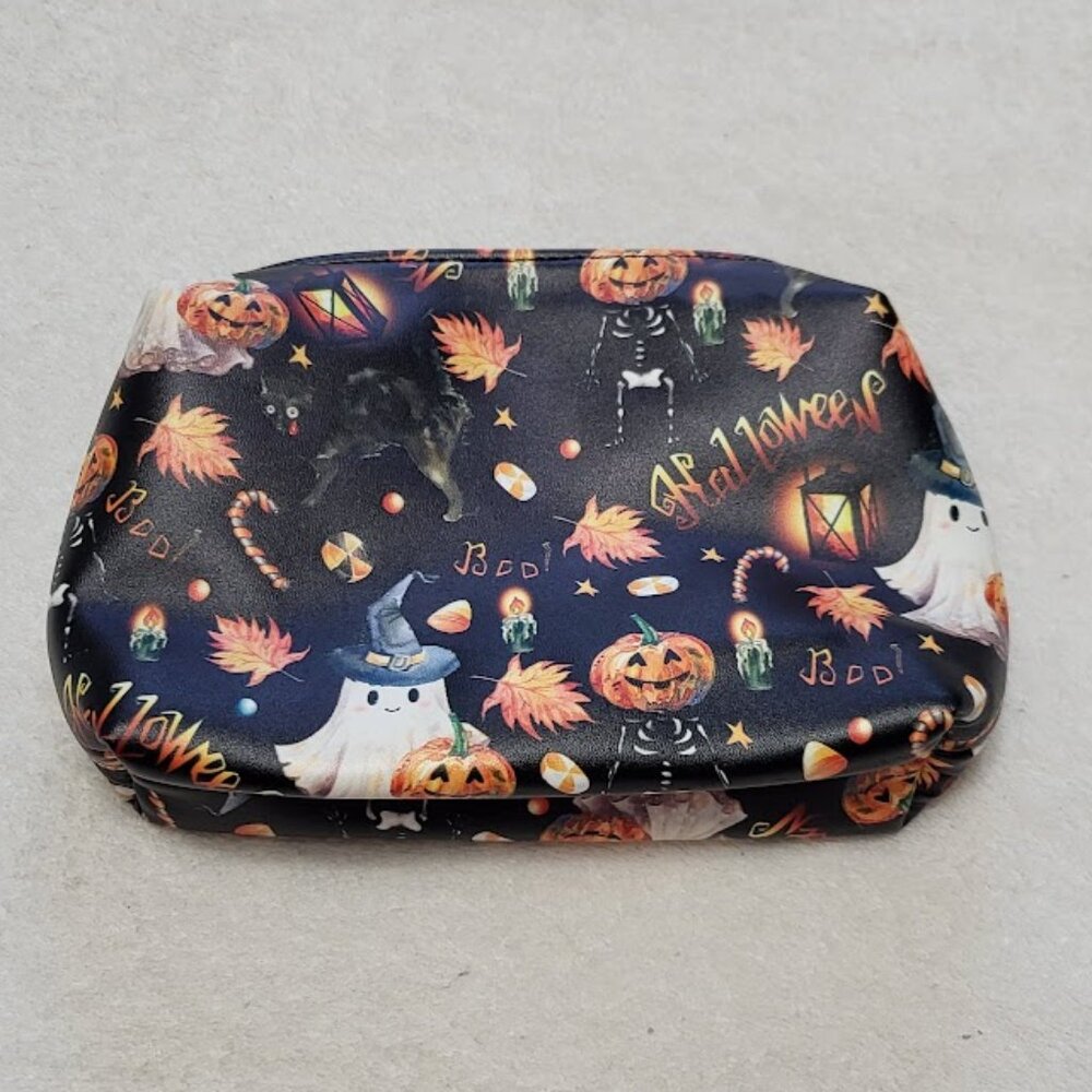 Adorable Halloween motif zipper pouch/cosmetic case